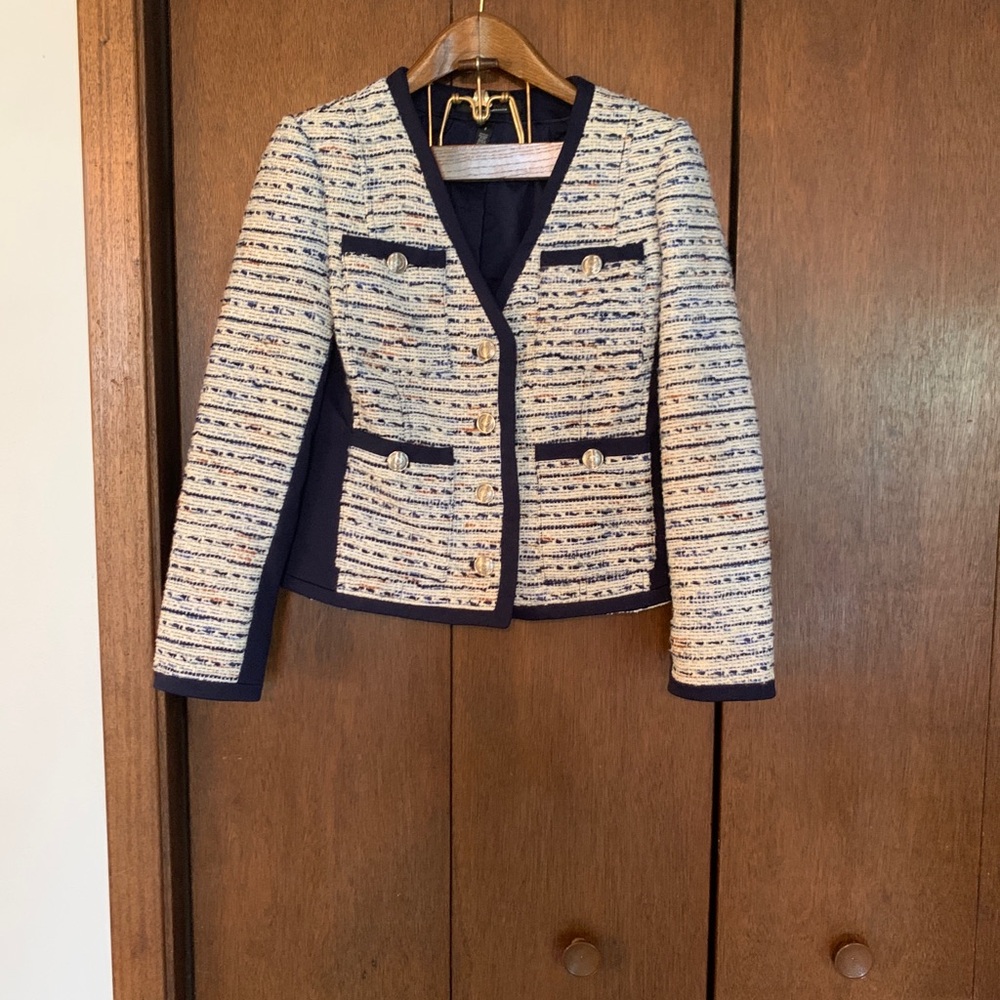 White House Black Market Tweed Jacket